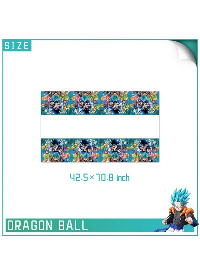 Celebrate Birthday Party Tableware Supplies For Dragon Theme Decoration, Drz Party Decorations, Goku Plates, Napkins, Cups, Table Cover And More For 20 Guests