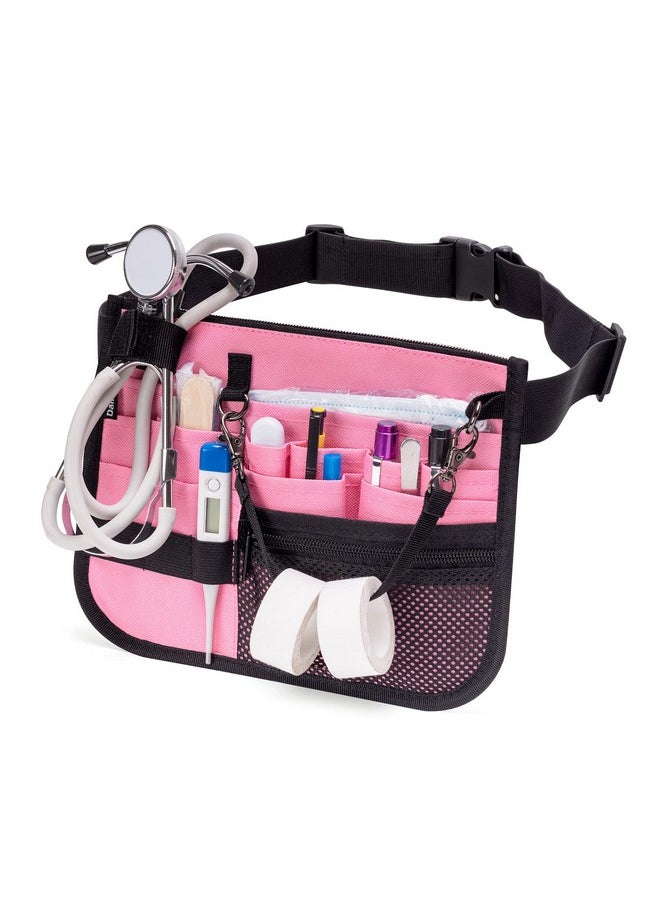 Nurse Fanny Pack, Nurse Waist Bag With Tape Holder, Nurse Tool Belt For Stethoscopes, Bandage Scissors And Other Medical Supplies, Pink