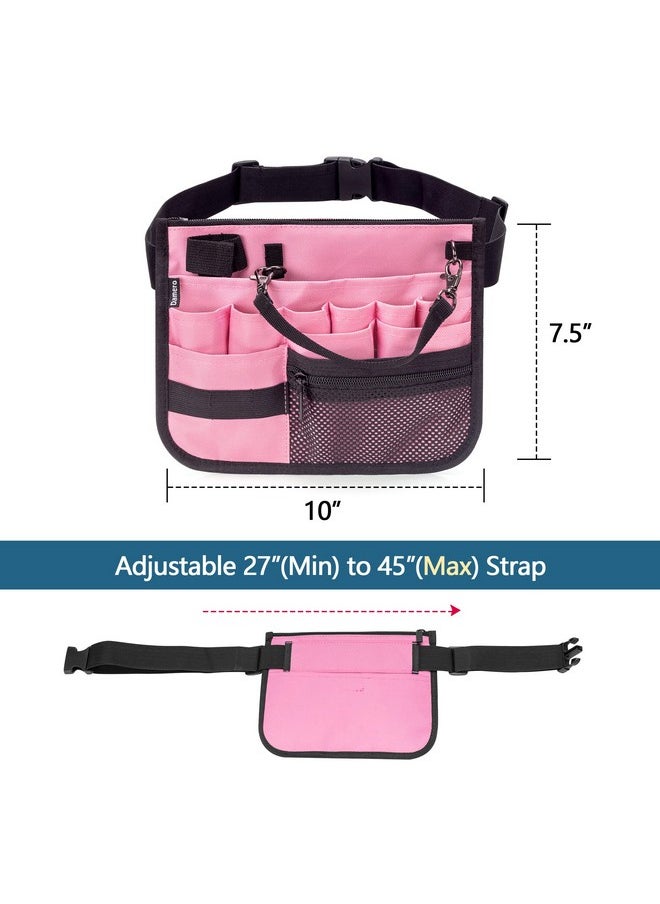 Nurse Fanny Pack, Nurse Waist Bag With Tape Holder, Nurse Tool Belt For Stethoscopes, Bandage Scissors And Other Medical Supplies, Pink