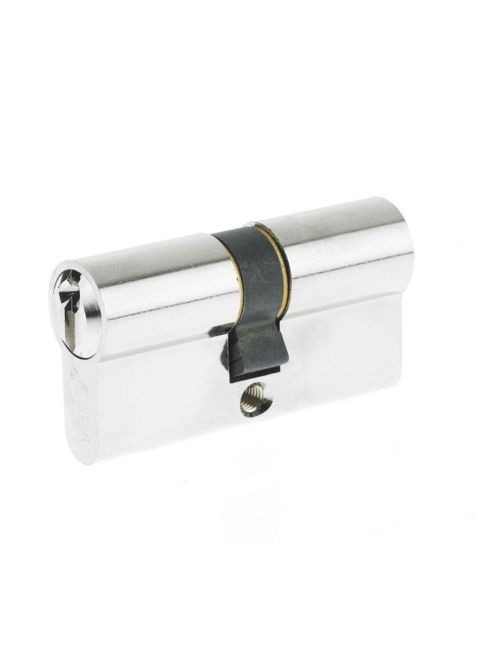 Yale 500 Series Euro Profile Cylinder - Double - 30/30 - Satin Nickel - Blister Quantity 1