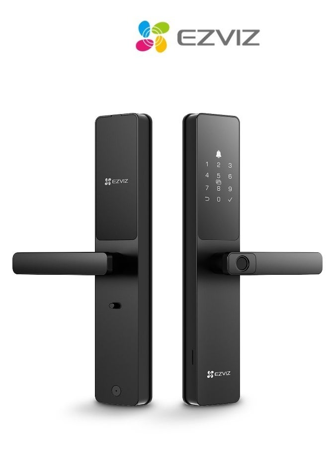 Smart Lock Y2000 7-in-1 Smart Door Lock And Keyless Entry Door Lock Built-in Wifi Fingerprint Access Weather-resistant Child Safety Installation For First 1000 Customers 6068