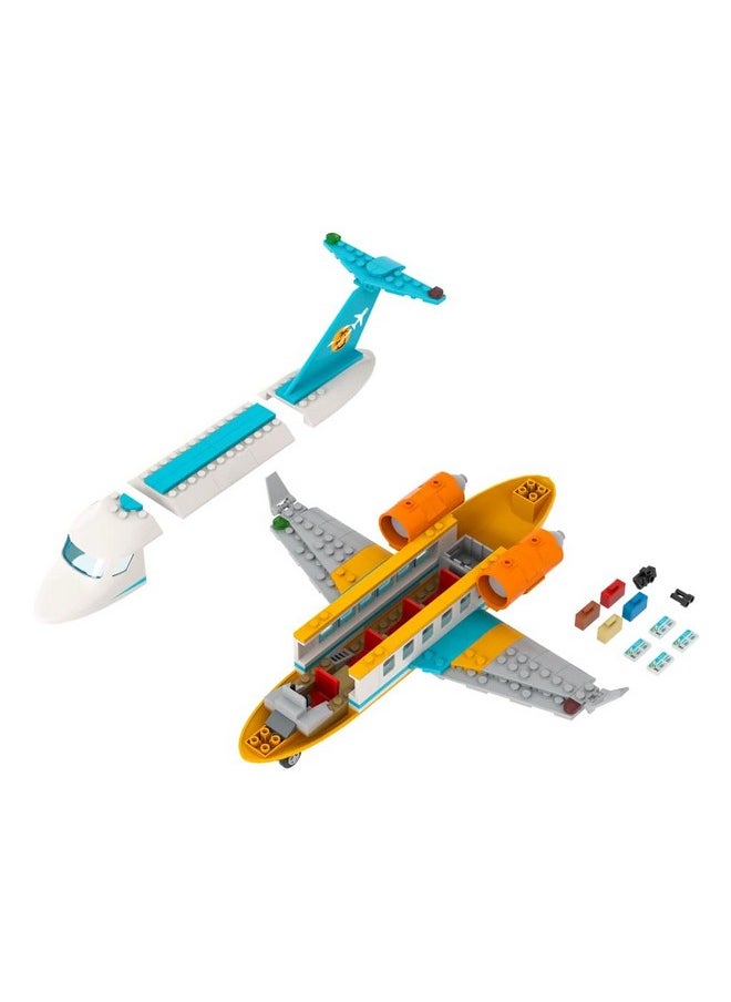 Vacation Airlines Airplane Building Blocks, Plane Model Kit, Building Bricks Sets For Adults Or Kids 6 Year Old +, Home Decor, Quality Blocks Compatible With Lego & Major Brands, 176 Pieces