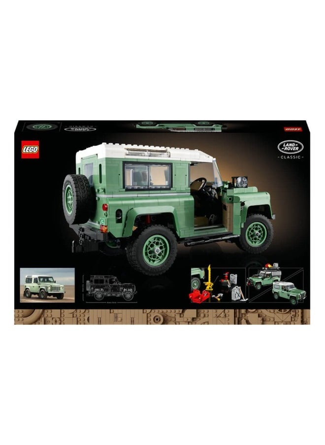 Icons Land Rover Classic Defender 90 10317 Building Toy Set (2336 Pieces)