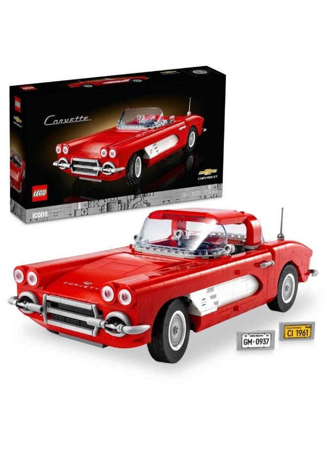 Icons Corvette 10321 Building Toy Set (1210 Pieces)