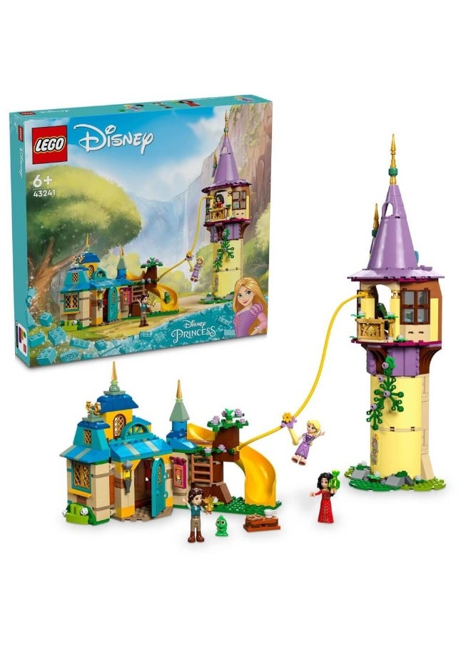 Disney Princess Rapunzel’S Tower & The Snuggly Duckling 43241 Building Toy Set (623 Pieces)