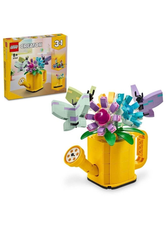 Creator Flowers In Watering Can 3-In-1 Toy 31149 Building Set (420 Pieces)