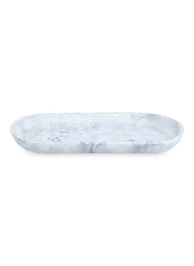 Birkin Tray, Silver- 32X15 Cm