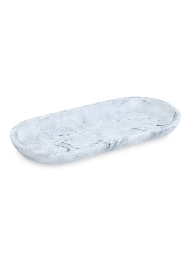 Birkin Tray, Silver- 32X15 Cm
