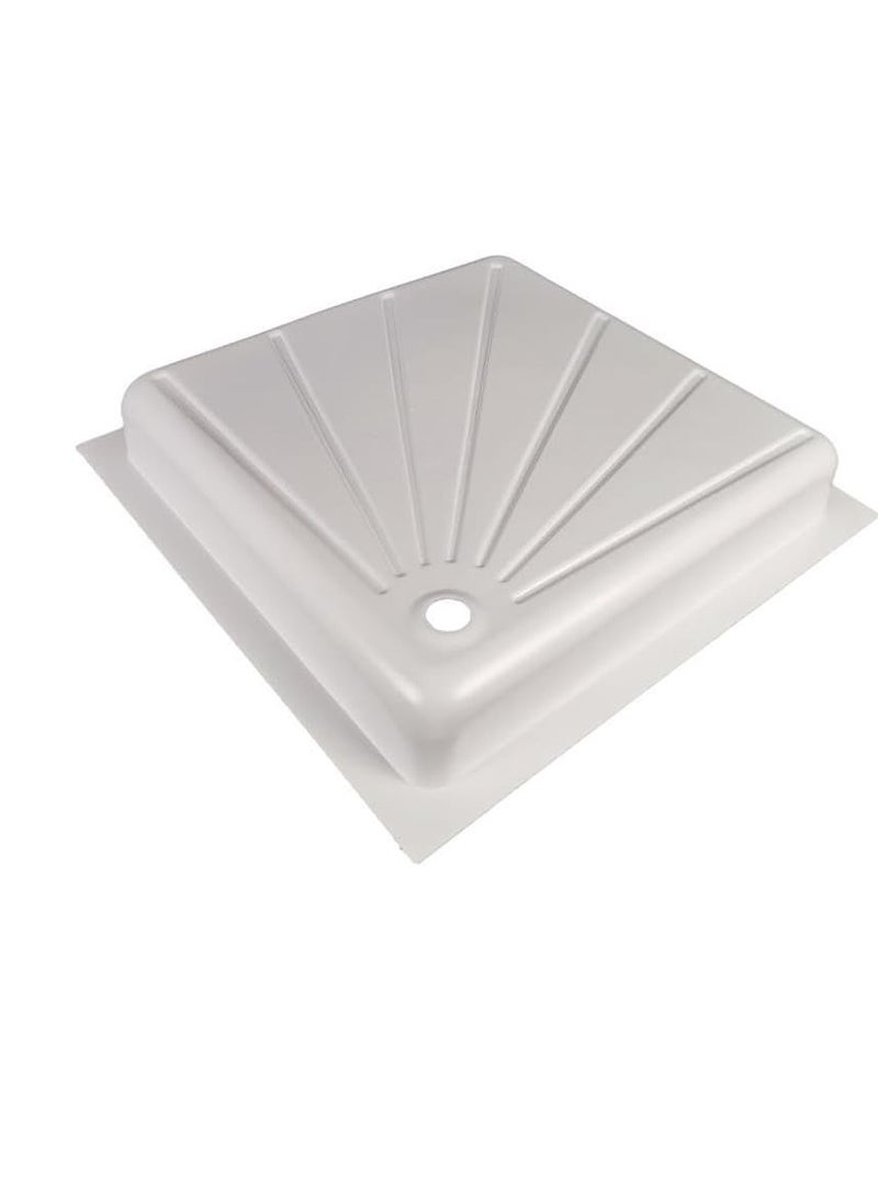 Fiber Shower Tray 70x70 With Waste Fitting 1.5 Inch