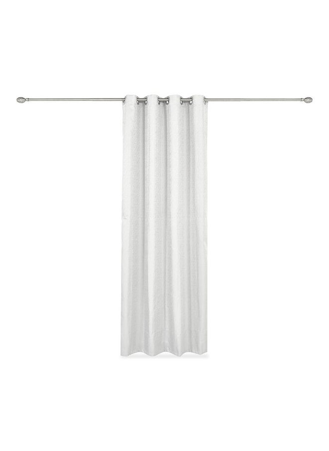 Sean Jacquard Bedroom Curtain, Light Grey - 140X240Cm