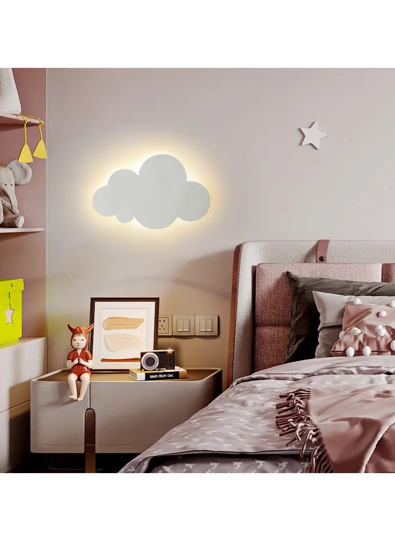 Children's Wall Lamps Bedrooms For Boys And Girls Modern Minimalist Backgrounds Walls Stairs Internet Famous Clouds Sreative Room Headboard Decorations