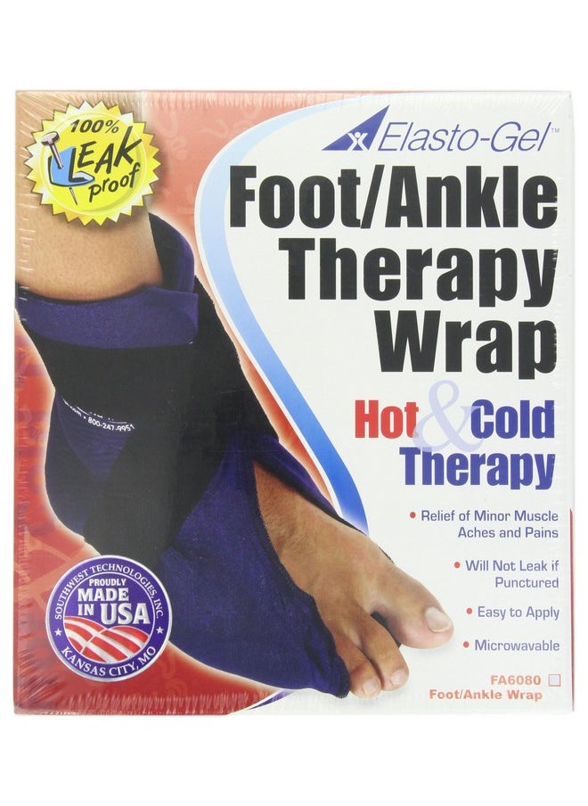 Elasto Gel Hot/Cold Wrap,foot and Ankle Wrap