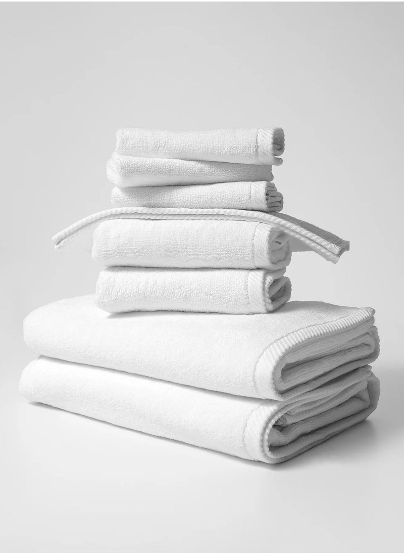 Premium SPA,GYM,POOL, SALOON Towels.100% Cotton Bath Towel Pack of 2 70x140Cm 650 GSM White