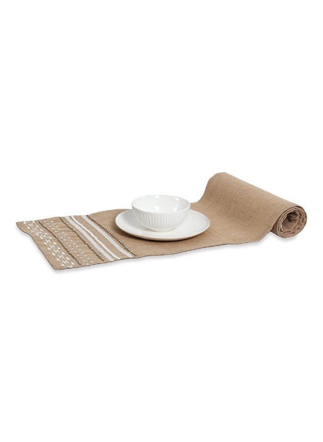 Erin Table Runner, Natural - 35X220 Cm