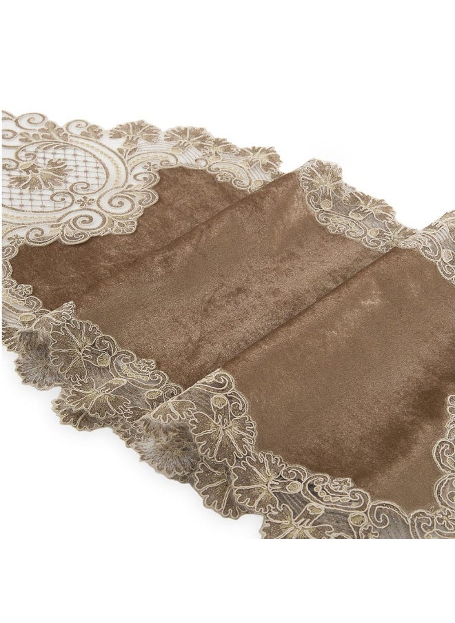 Enzo Table Runner, Beige - 40X180Cm