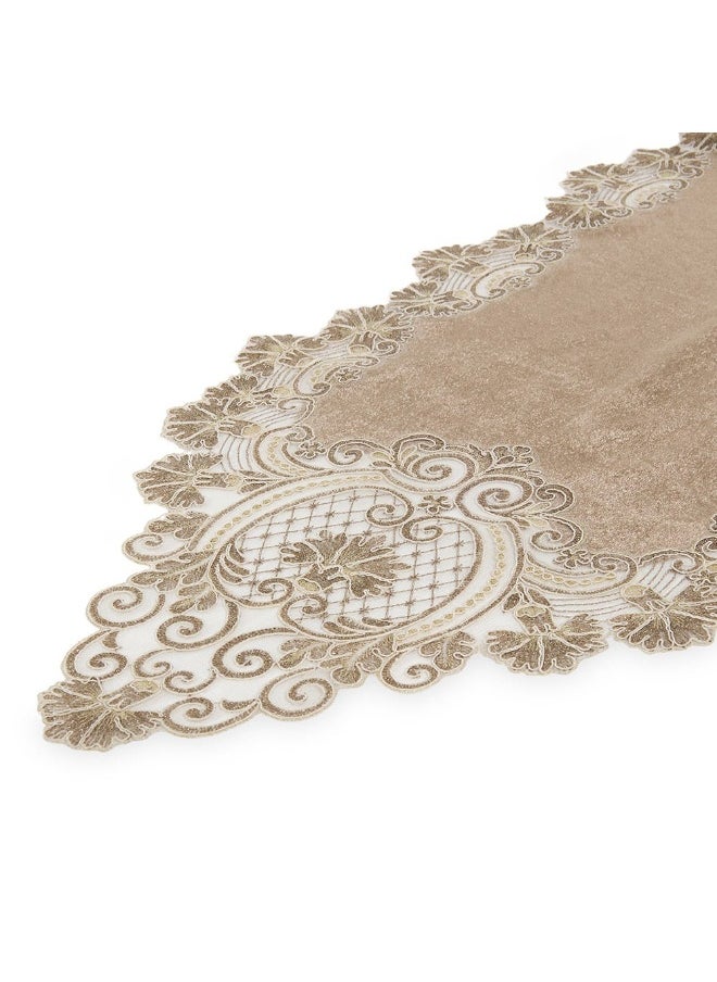 Enzo Table Runner, Beige - 40X180Cm