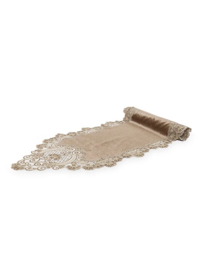 Enzo Table Runner, Beige - 40X180Cm