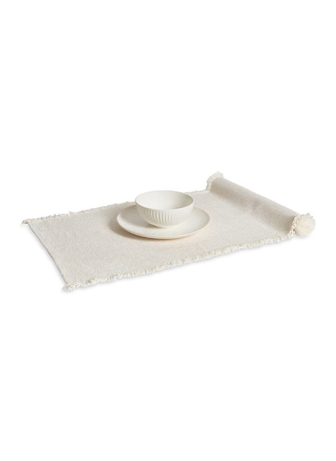 Soori Table Runner, Cream - 40X140Cm