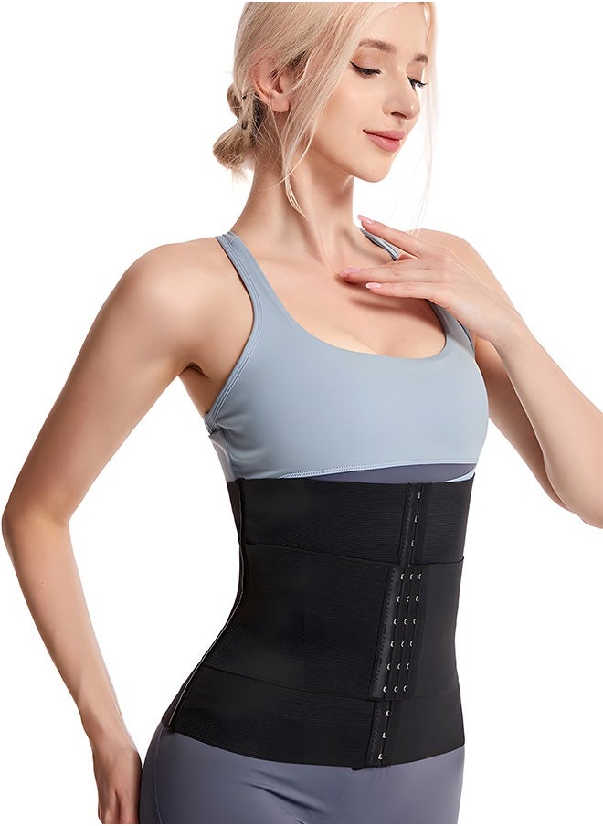 Waist Trainer Workout Waist Cincher Trimmer Adjustable Workout Girdle Body Shaper Underbust Waist Corsets Tummy Control Hourglass Body Shapewear M