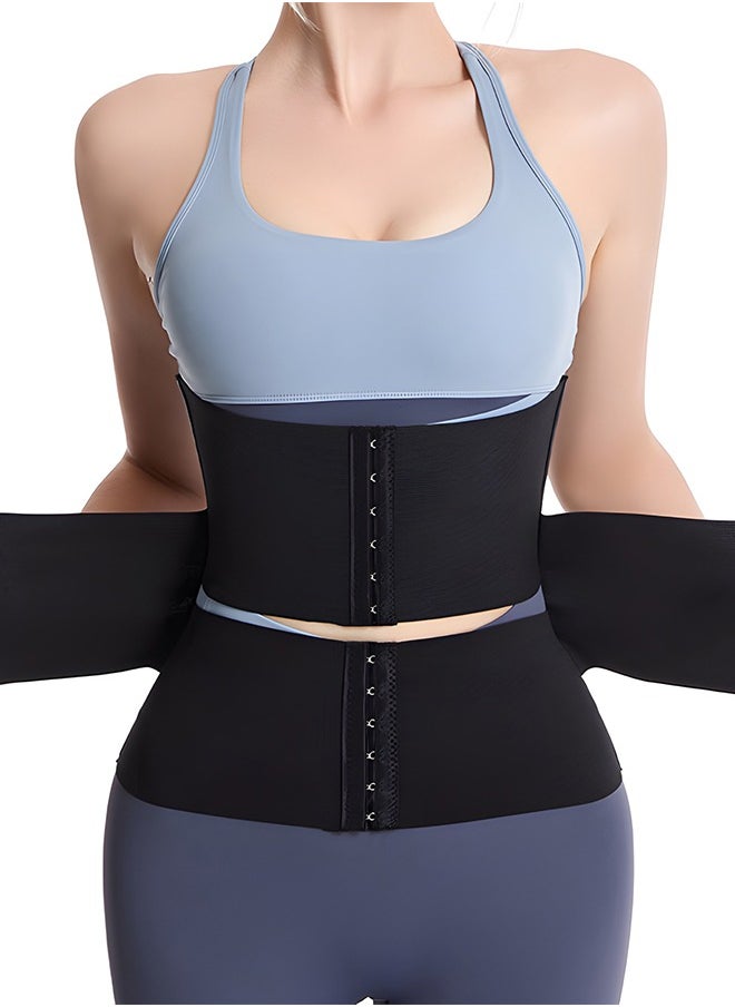 Waist Trainer Workout Waist Cincher Trimmer Adjustable Workout Girdle Body Shaper Underbust Waist Corsets Tummy Control Hourglass Body Shapewear M