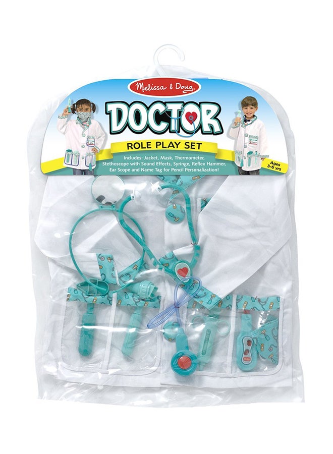 6-Piece Doctor Role Play Costume Set