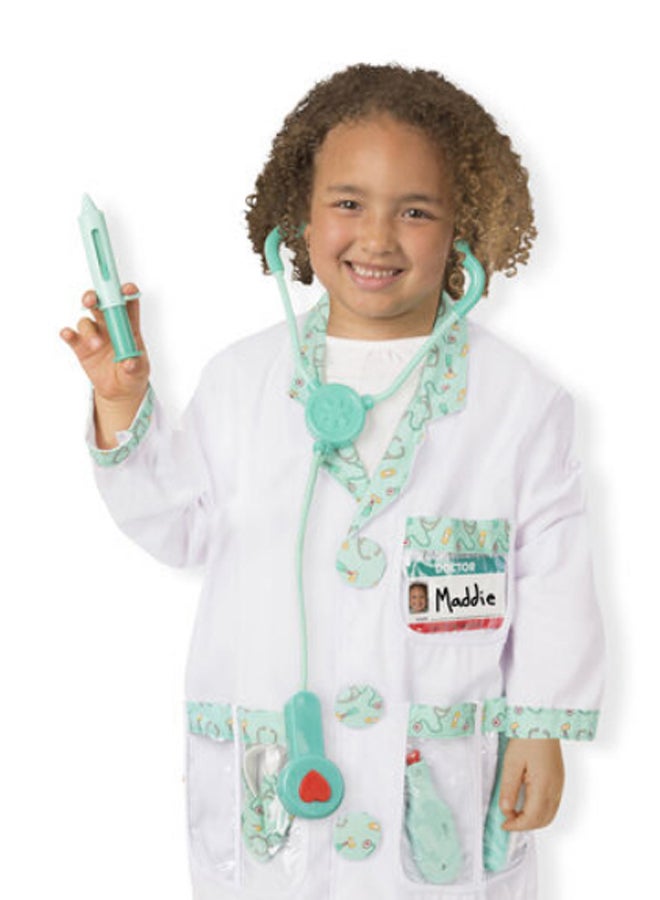 6-Piece Doctor Role Play Costume Set