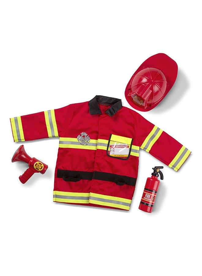 Fire Chief Role Play Costume Set