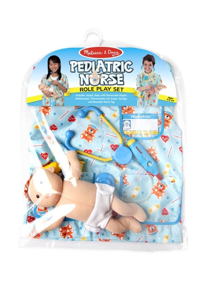 Pediatric Nurse Role Play Costume Set 8519