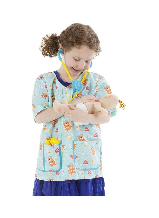 Pediatric Nurse Role Play Costume Set 8519