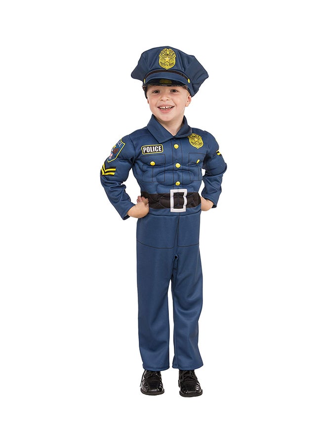 Deluxe Top Cop Party Costume Set S