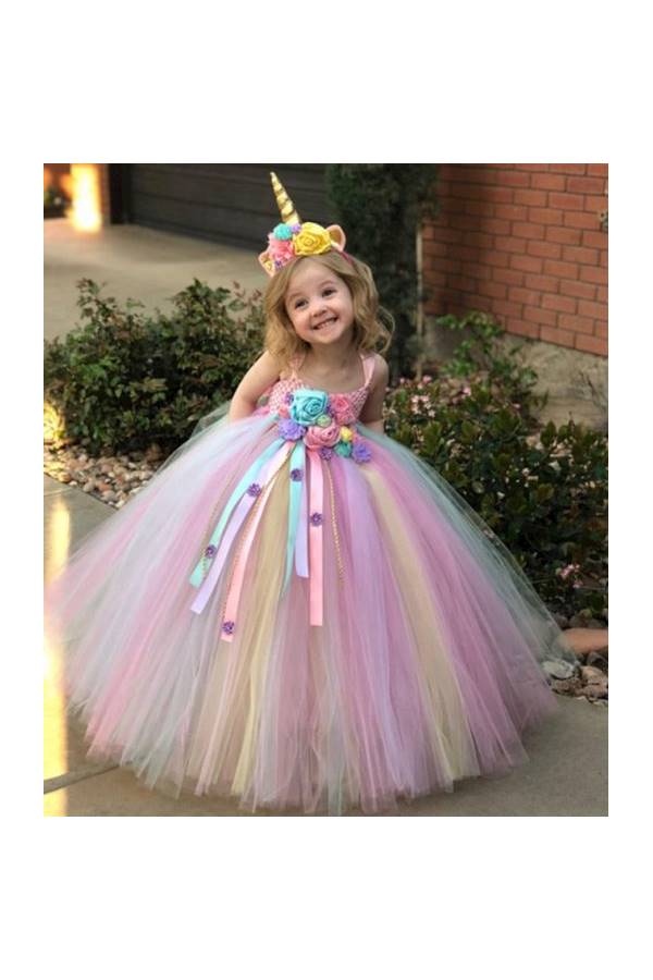 Unicorn Flower Party Costume