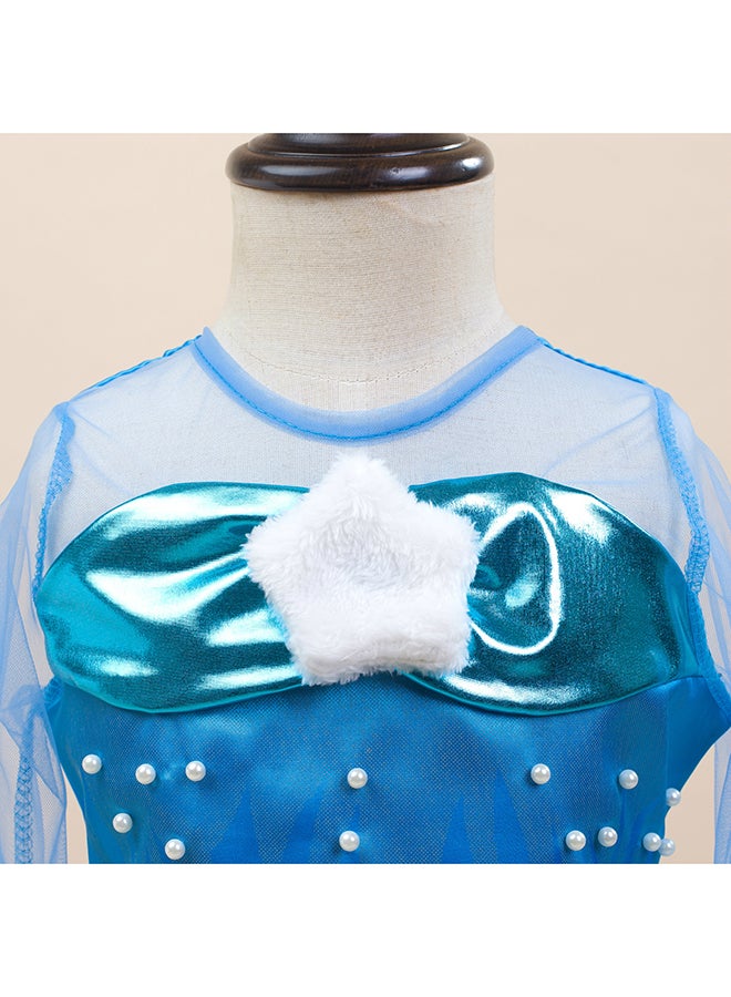 Long Sleeve Mesh Mermaid Costume