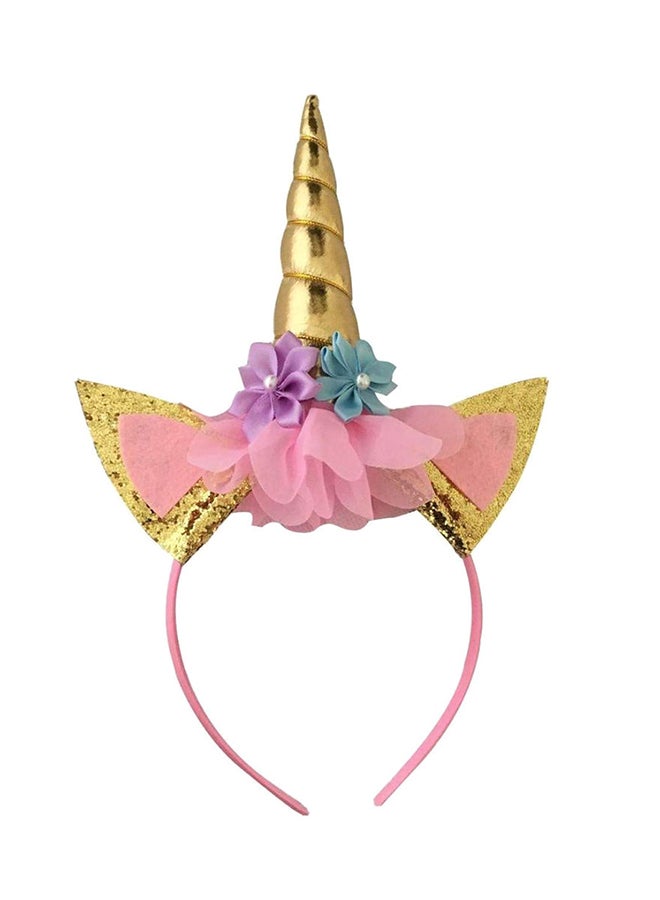 Unicorn Headband Princess Costume Birthday Pageant Party Dance Performance Fancy Dress Up Outfit 10 - 11 Years