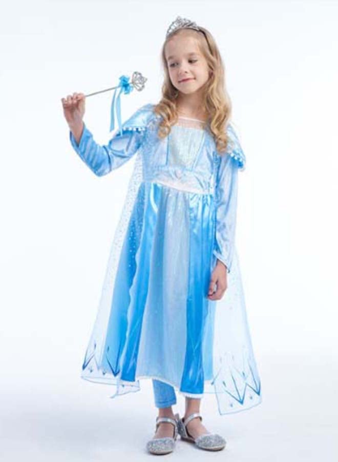 Elsa Frozen II Prestige Dress 130cm