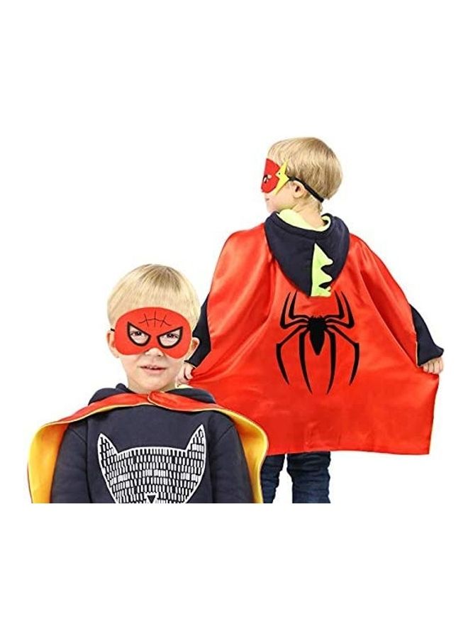 6-Piece Superhero Costumes For Kids one sizecm