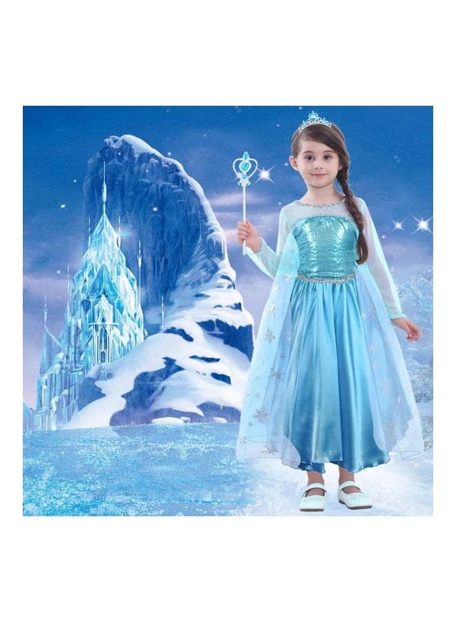 Fairy Tale Princess Costume With Accessory Set 140cm