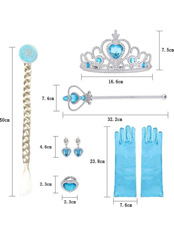 Fairy Tale Princess Costume With Accessory Set 140cm