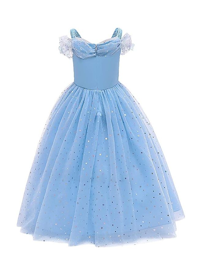 Sofia Aurora Cinderella Princess Fancy Dress Costume With Accessories Set 71x67x90cm