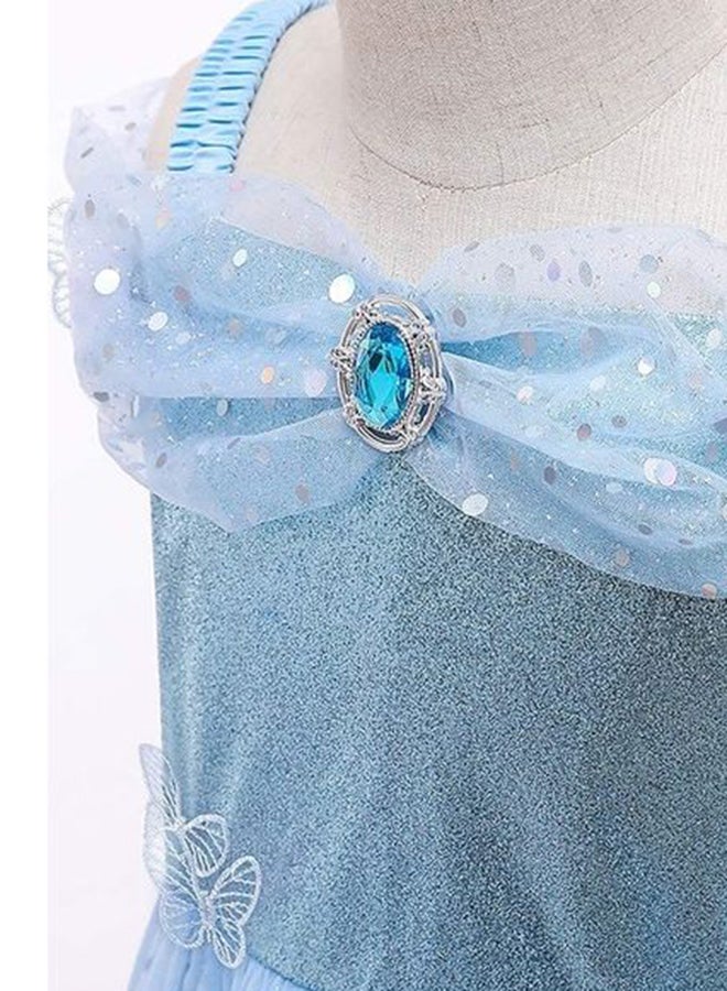 Sofia Aurora Cinderella Princess Fancy Dress Costume With Accessories Set 71x67x90cm