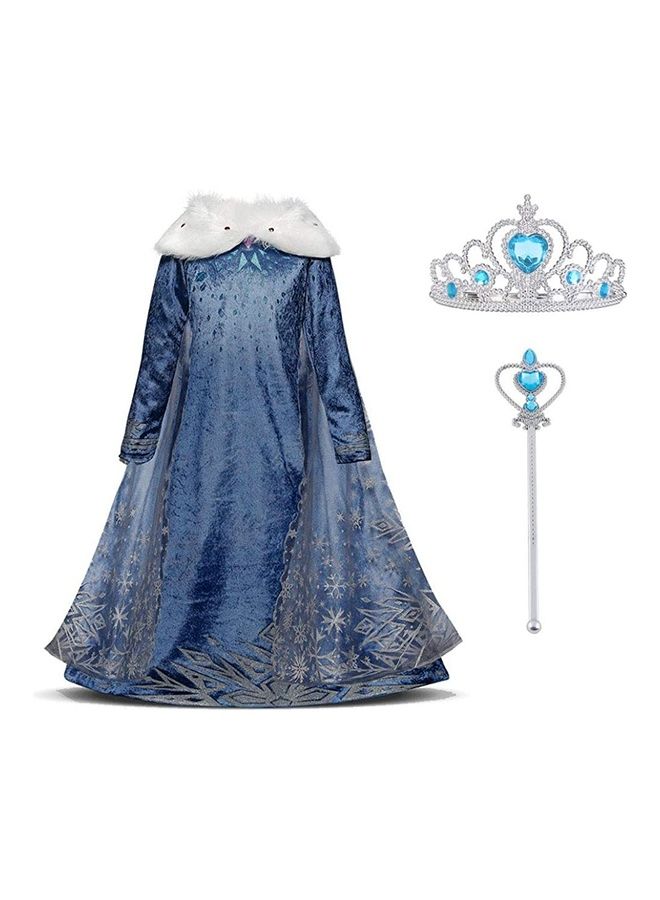 Fairy Tale Princess Costume With Accessory Set 140cm