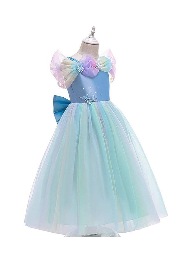 Adorable Princess Fancy Party Dress Costume With Accessories Set for Girls 140cm