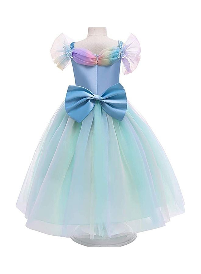Adorable Princess Fancy Party Dress Costume With Accessories Set for Girls 140cm
