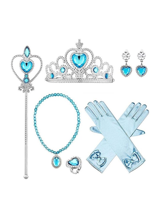Adorable Princess Fancy Party Dress Costume With Accessories Set for Girls 140cm