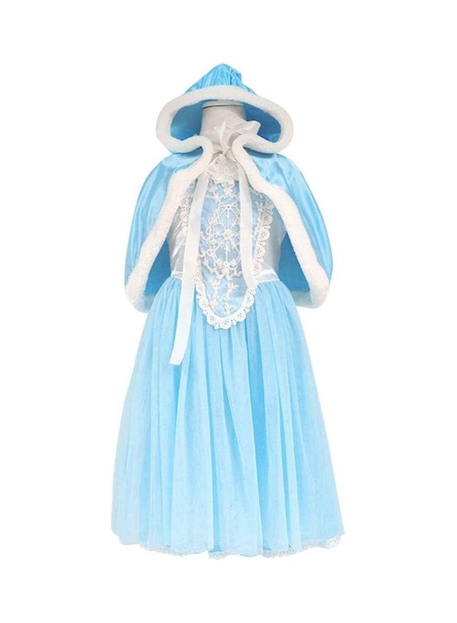 Fairy Tale Princess Costume With Accessory Set 140cm