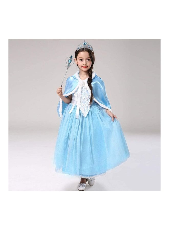 Fairy Tale Princess Costume With Accessory Set 140cm