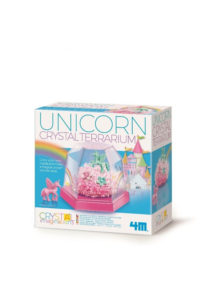 Crystal Imaginations Unicorn Crystal Terrarium Activity Set