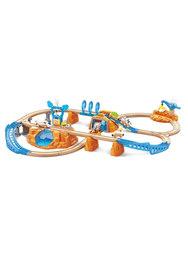 Hape Mars Exploration Rail Set (48 Pieces)