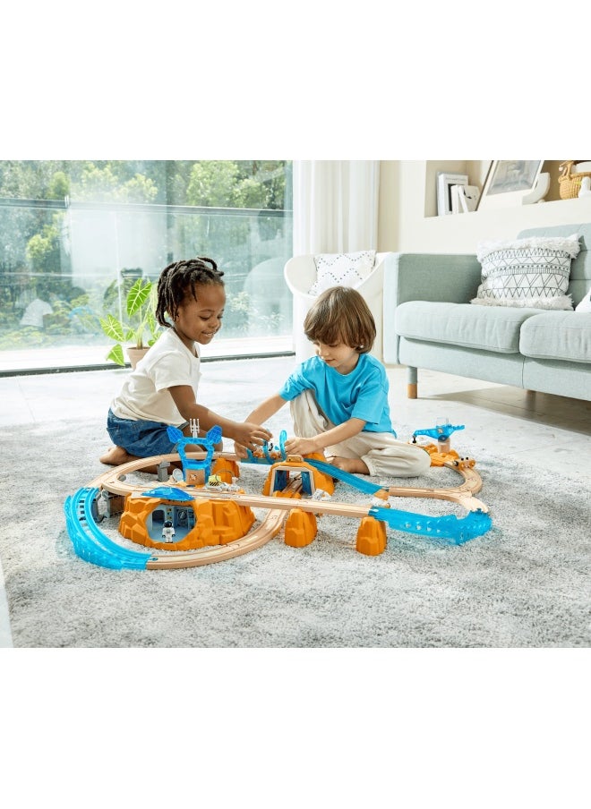 Hape Mars Exploration Rail Set (48 Pieces)