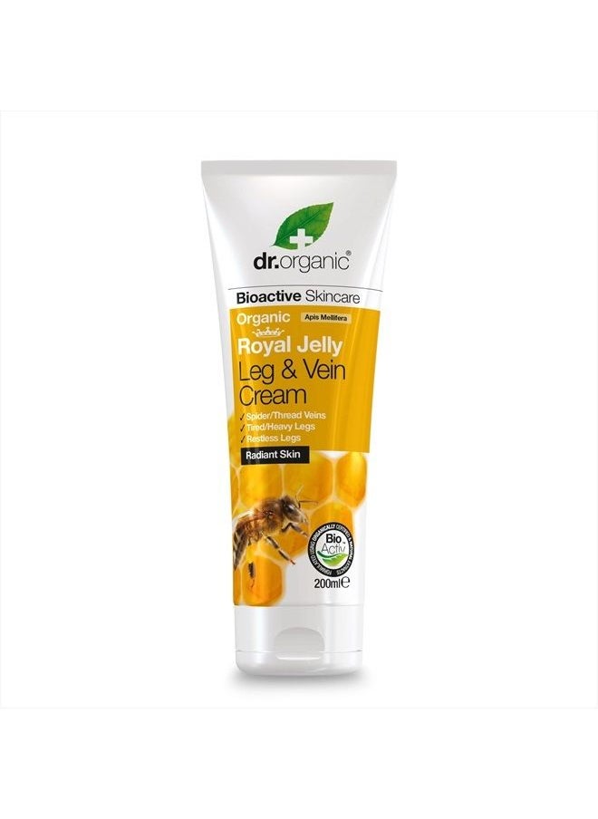 Dr Organic Royal Jelly Leg & Vein Cream 200ml by Dr. Organic