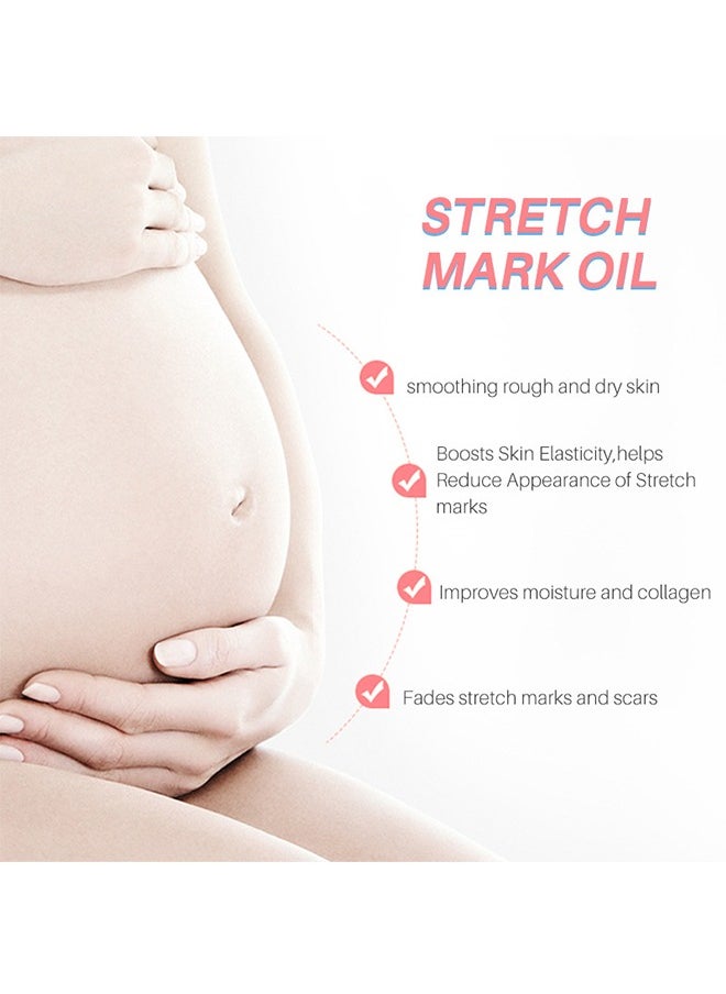 Stretch Mark Oil，body repair oil care essential oil stretch mark oil 30ml